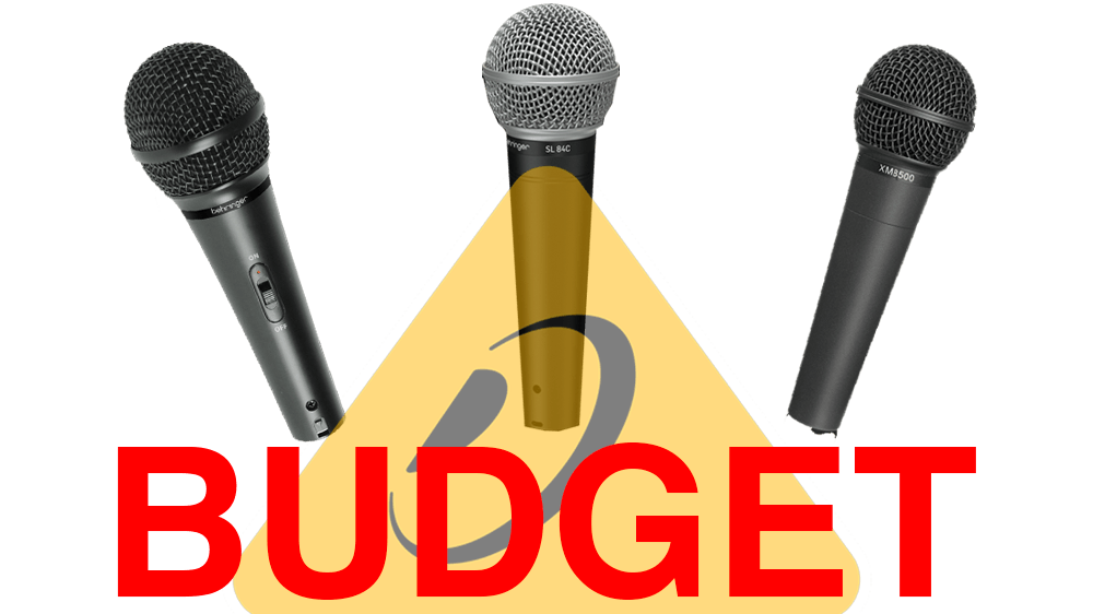 Best Behringer Budget Dynamic Microphones, Part 1 of 2